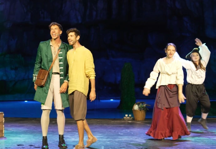 Photo de la comédie musicale "Les enfants de l'Atlantide"